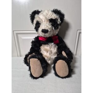 Russ Exclusive Bombay Mei Ying 12 Inch Plush Panda Bear Mohair & Suede